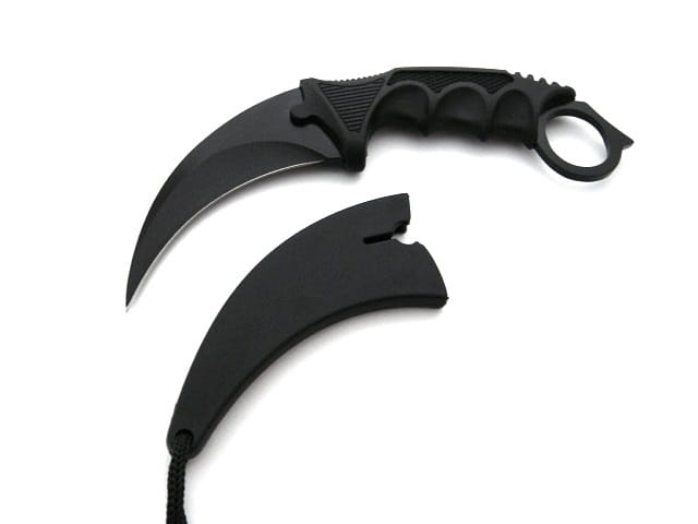 Hochwertiges CsGo Messer in der Farbe Schwarz