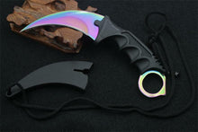 Lade das Bild in den Galerie-Viewer, Hochwertiges CsGo Messer in der Farbe Fade Rainbow
